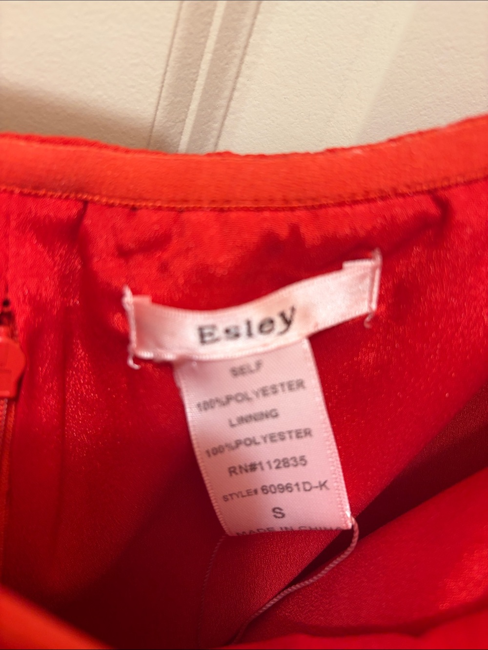 Esley Red Off-Shoulder Ruffle Mini Dress - Picture 4 of 4